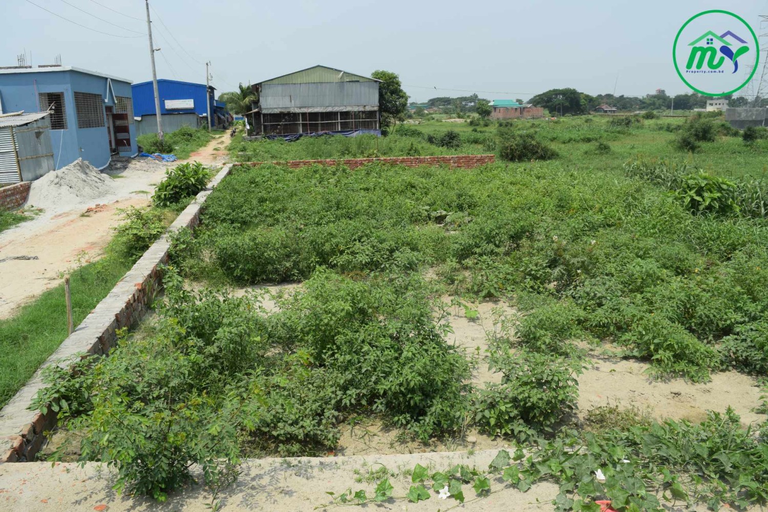 কেরানীগঞ্জ এর আটি হিজলা এলাকার মেইন রোড এ রেডি প্লট - Ready plot on Main Road in Ati - Hizla of Keraniganj
